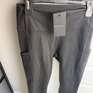 Fabletics Black Pocketed High-Waist Leggings